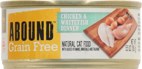 Abound Grain Free Cat Food Chicken & Whitefish -- 5.5 oz