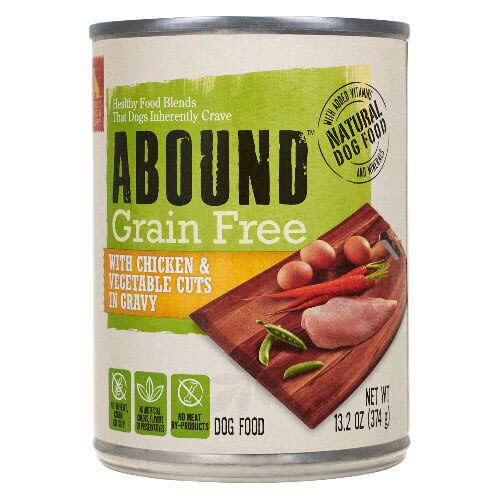 Abound natural dog food deals
