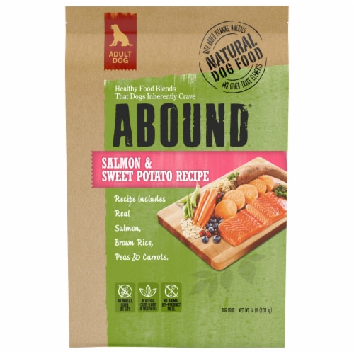 salmon and potato dog food