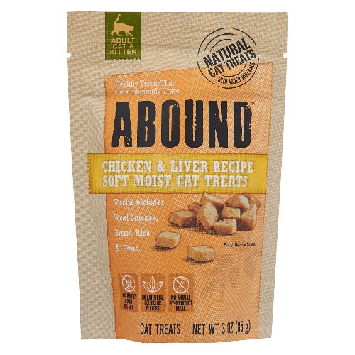 Abound Soft Moist Cat Treats Chicken &amp; Liver Recipe -- 3 oz