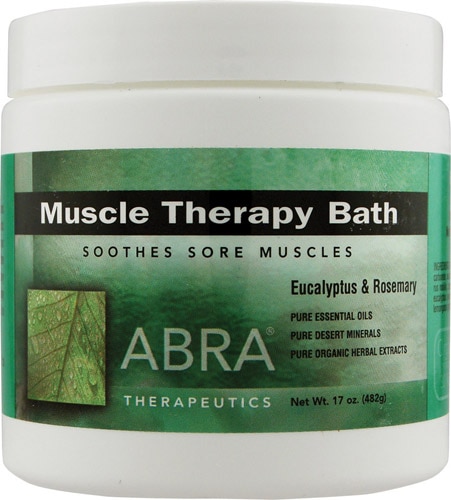 Abra Therapeutics Muscle Therapy Bath Eucalyptus &amp; Rosemary -- 17 oz