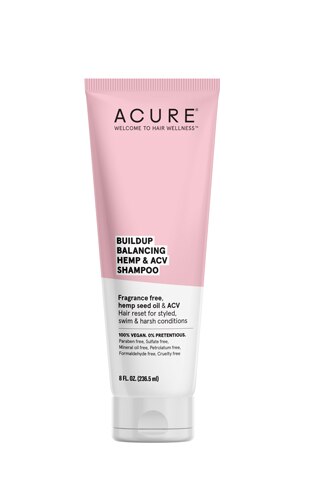 Acure Buildup Balancing Hemp & ACV Shampoo -- 8 fl oz