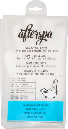 Afterspa Exfoliating Gloves -- 2 Gloves