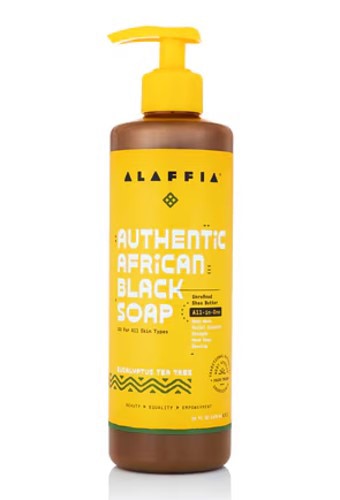 Alaffia Authentic African Black Soap All-in-One - Eucalyptus Tea Tree