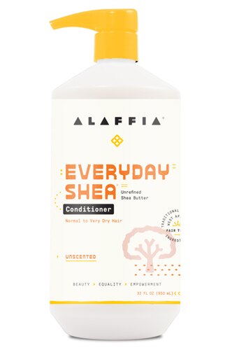 Alaffia Everyday Shea Moisturizing Conditioner Unscented -- 32 fl oz