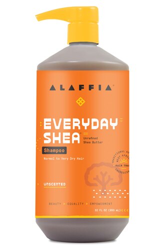 Alaffia Everyday Shea Moisturizing Shampoo Unscented -- 32 fl oz