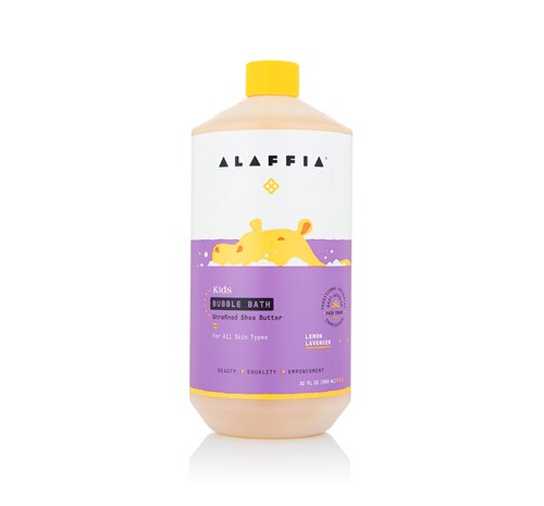 Alaffia Kids Bubble Bath Shea & Lemon Balm Lemon Lavender