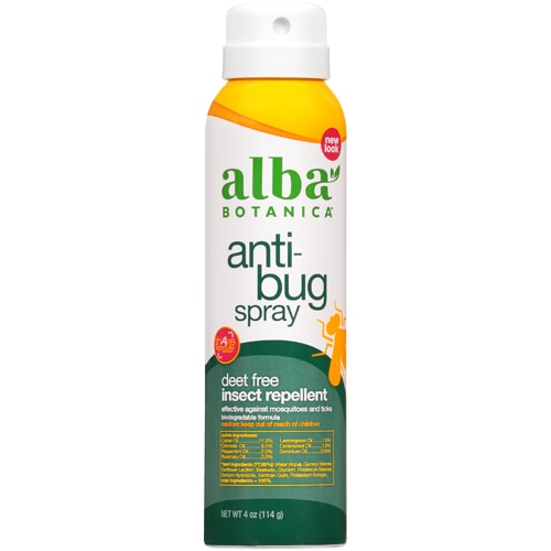 Alba Botanica™ Anti-Bug Spray Insect Repellent -- 4 fl oz