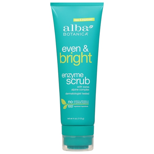 Alba Botanica™ Even & Bright Enzyme Scrub -- 4 fl oz