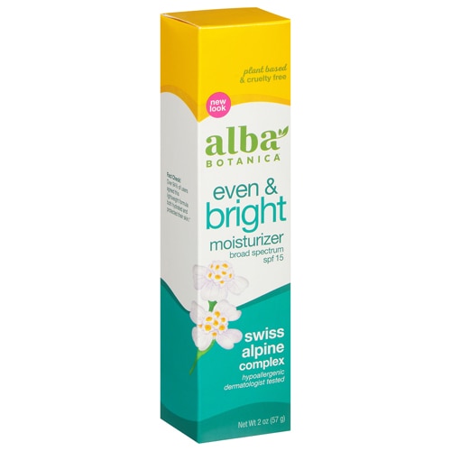 Alba Botanica™ Even & Bright Moisturizer SPF 15 -- 2 fl oz