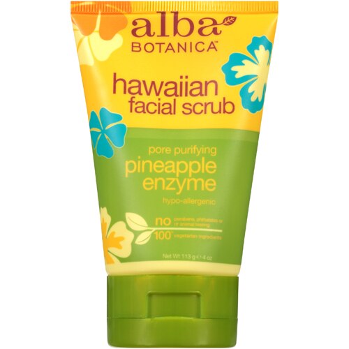 Alba Botanica™ Hawaiian Pineapple Enzyme Facial Scrub -- 4 fl oz