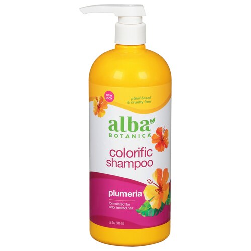 Alba Botanica™ Hawaiian Shampoo Colorific Plumeria -- 32 fl oz
