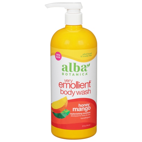 Alba Botanica™ Very Emollient Bath & Shower Gel Honey Mango