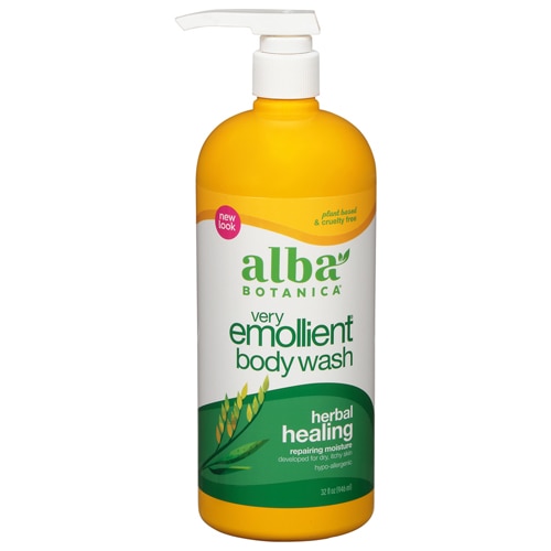 Alba Botanica™ Very Emollient Bath and Shower Gel Herbal Healing