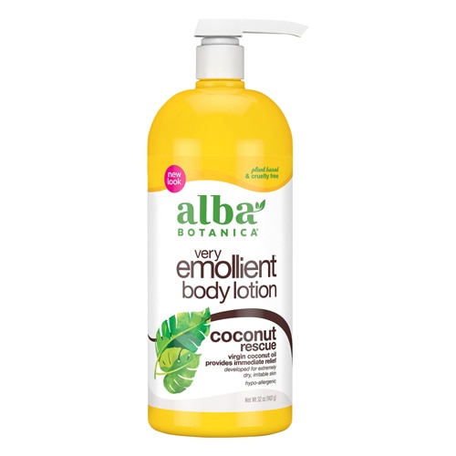 Alba Botanica® Very Emollient Body Lotion Coconut Rescue -- 32 oz