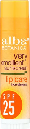 Alba Botanica® Very Emollient Sunscreen Lipcare SPF 25 -- 0.15 oz