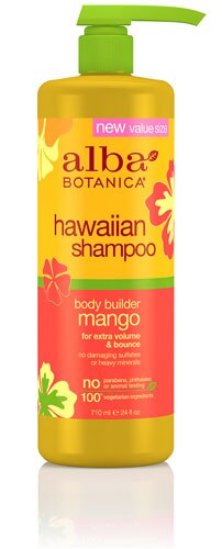 Alba Hawaiian Shampoo Body Builder Mango -- 24 fl oz