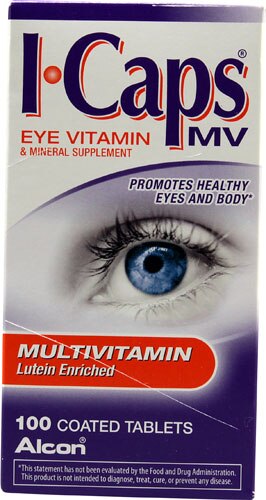 Alcon I-Caps Eye MultiVitamin Lutein Enriched