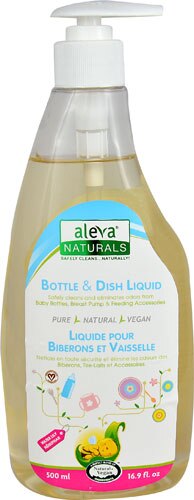 Aleva Naturals Bottle &amp; Dish Liquid Water Lily -- 16.9 fl oz