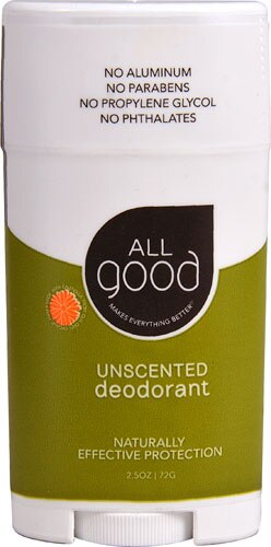 All Good Deodorant Unscented -- 2.5 oz