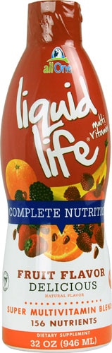 All One Nutritech Liquid Life® Multi Vitamin Complete Nutrition Fruit