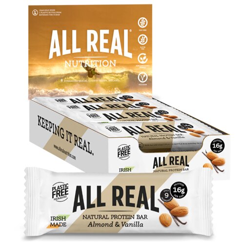 All Real Natural Protein Bar Almond & Vanilla