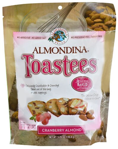 Almondina All Natural Toastees Cranberry Almond