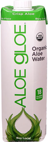 Aloe Gloe Organic Aloe Water Crisp Aloe -- 33.8 fl oz