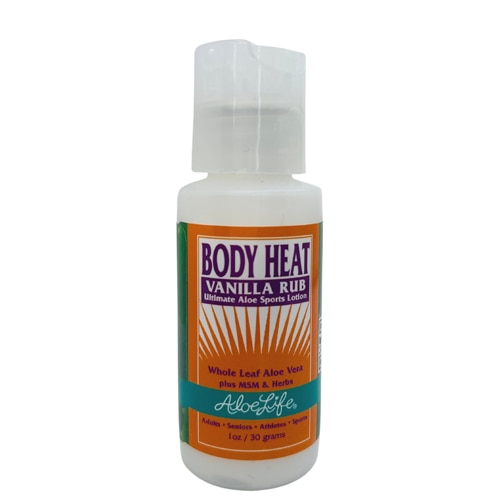 Aloe Life Body Heat Vanilla Rub