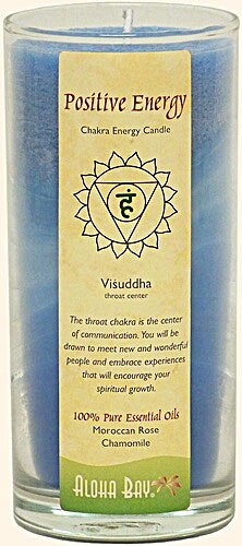 Aloha Bay Chakra Candle Jar Positive Energy -- 11 oz