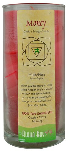 Aloha Bay Chakra Energy Candle Money -- 11 oz