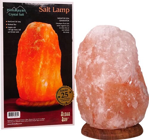 Aloha Bay Himalayan Salt Crystal Lights 10'' Lamp -- 1 Lamp