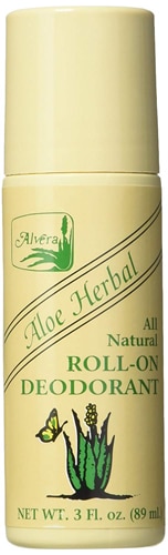 Alvera All Natural Roll-On Deodorant Aloe Herbal