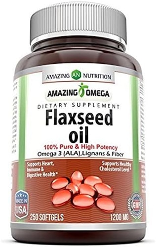 Amazing Nutrition Amazing Omega Flaxseed Oil
