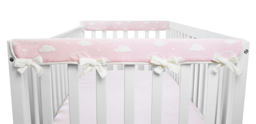 American Baby Heavenly Soft Chenille Reversible Narrow Side Crib