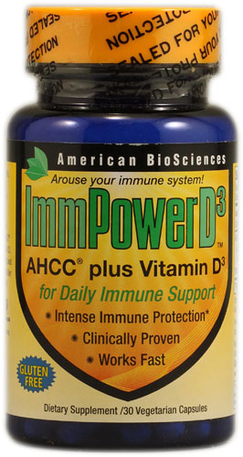 American BioSciences ImmPowerD3™ -- 30 Vegetarian Capsules