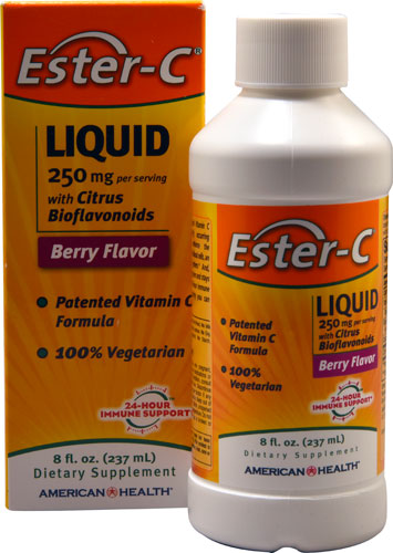 American Health Ester-C® with Citrus Bioflavonoids Berry -- 250 mg - 8 fl oz
