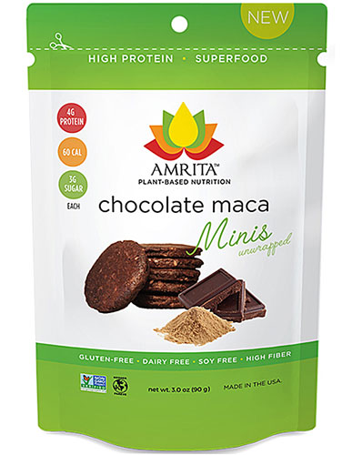 Amrita Minis Gluten Free Unwrapped Chocolate Maca -- 3 oz