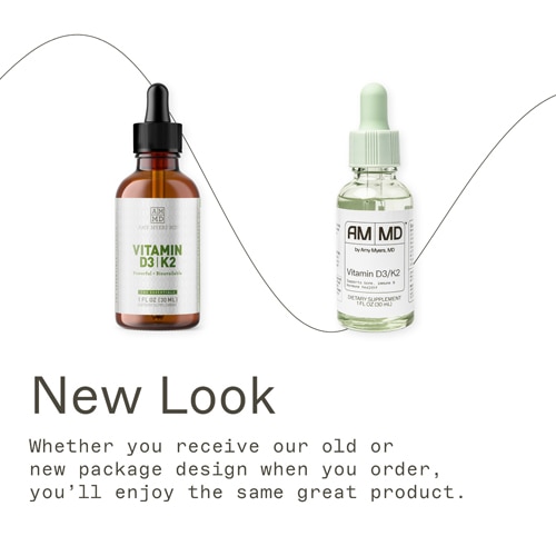 Amy Myers MD Vitamin D3-K2 Liquid