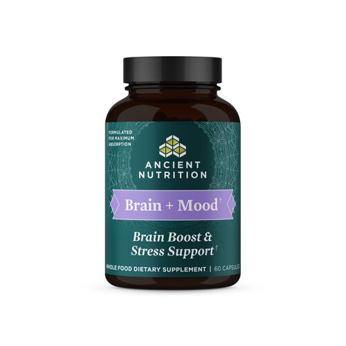 Ancient Nutrition Ancient Herbals Brain + Mood -- 60 Capsules