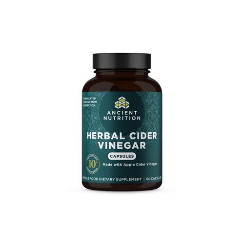 Ancient Nutrition Herbal Cider Vinegar -- 60 Capsules