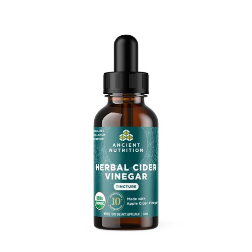 Ancient Nutrition Organic Herbal Cider Vinegar - Tincture -- 2 fl oz