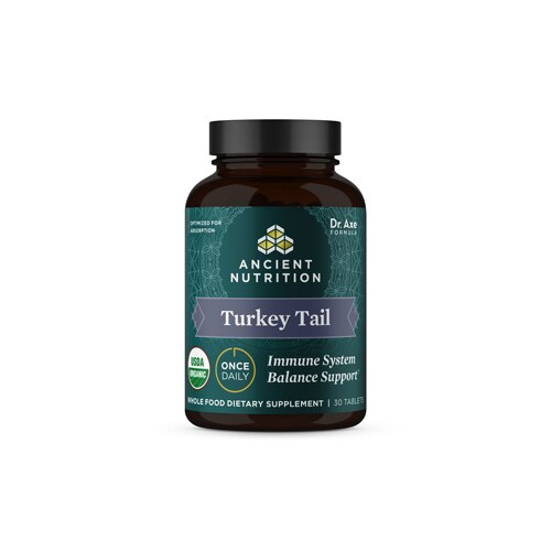Ancient Nutrition Organic Turkey Tail Immune System Balance
