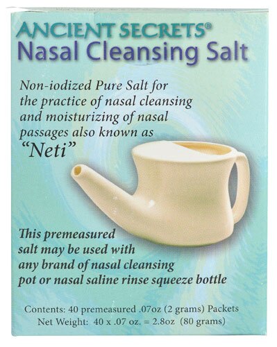 Ancient Secrets Nasal Cleansing Salt Packets