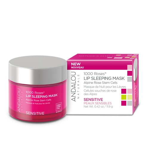 Andalou Naturals 1000 Roses Lip Sleeping Mask -- 0.42 oz