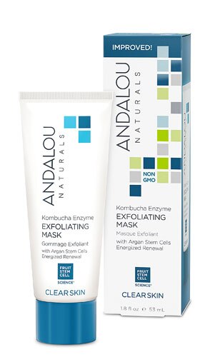 Andalou Naturals Clear Skin Kombucha Enzyme Exfoliating Mask