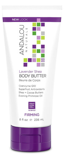 Andalou Naturals Firming Body Butter Lavender Shea -- 8 fl oz