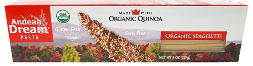Andean Dream Organic Royal Quinoa Pasta Spaghetti -- 8 oz