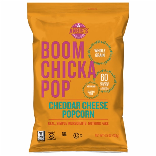 Angie's BoomChickPop Gluten Free Popcorn Cheddar Cheese -- 4.5 oz