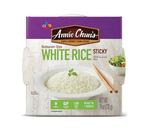 Annie Chun's Simple Gourmet Asian Cuisine White Sticky Rice -- 7.4 oz